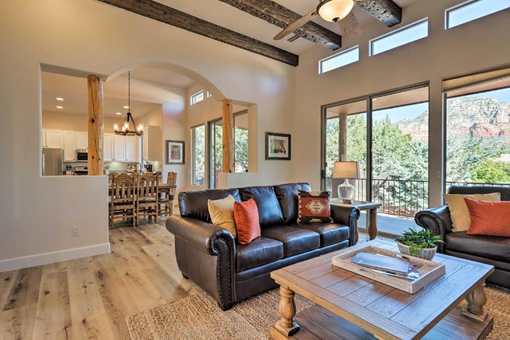 Luxury Sedona Living Remodeled with Red Rock Views!