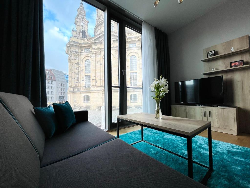 Panoramastudio mit Blick zur Frauenkirche