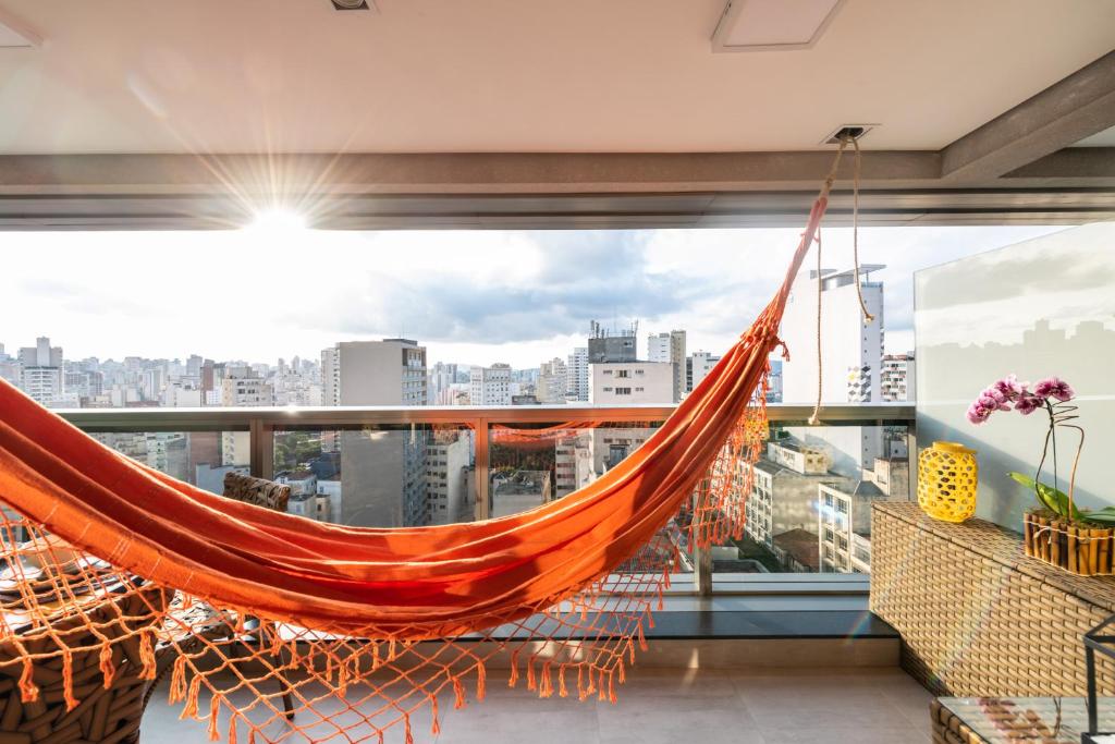 Setin Republica Downtown - Apto Boho Chic Piscina com vista Academia