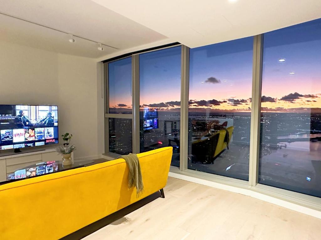 Melbourne CBD Apt with Free Car Park Ocean View